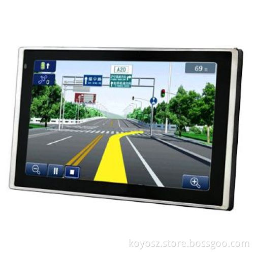 6-inch Portable GPS with FM Radio, 4GB Memory, Bluetooth and AV-in Function Optional